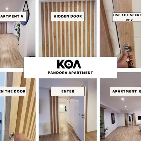 Koa - Pandora Apartment With Hidden Door * Брашов